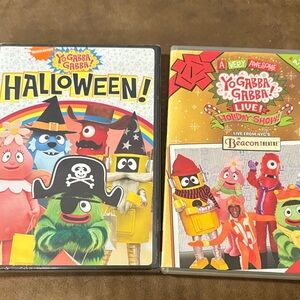 Halloween and Christmas Yo Gabba Gabba DVD